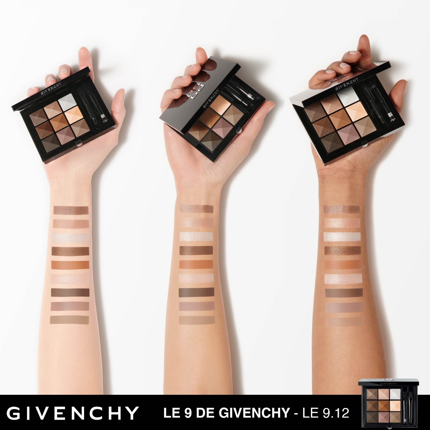 LE 9 (PALETA DE SOMBRAS PARA OJOS DE ALTA PIGMENTACIÓN Y 12 HORAS DE DURACIÓN)
